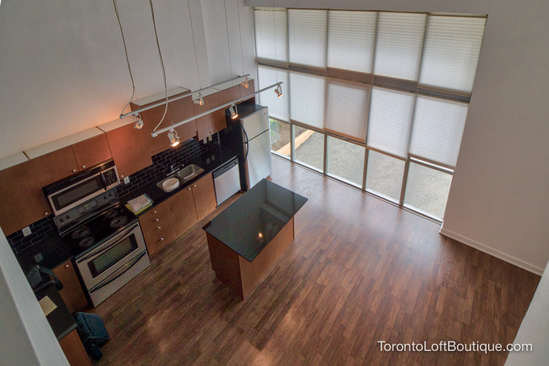 2 Fieldway Rd 109 is a large open concept 2 storey loft